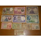 Испания, Лот 11 х разных банкнот