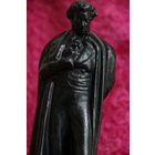 Статуэтка  " Пушкин "  ( Касли)   1986 г .  19,5 см