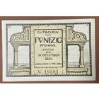 Нотгельд 50 пфеннигов 1921 год. Нёрдлинген. Веймарская республика