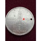 Монета. 5-ть Рейхсмарок 1934г "Гарнизонная церковь "