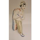 Фарфоровая статуэтка "Богатый улов" ЗХК