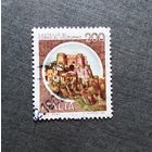 Марка Италия 1980 год Замок