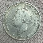 Монета 6 пенсов 1826 год. Великобритания. Король Георг IV