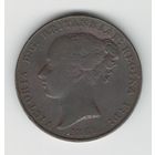 Джерси 1/13 шиллинга 1861 года. Нечастая!