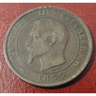 Франция. 10 сантимов 1953