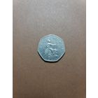 Великобритания 50 пенсов 1997 г.