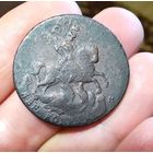 2 копейки 1788 г., ММ, гурт сетка, перечекан.