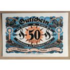 Германия, нотгельды, 50 пфеннигов 1921 год, Кала (Kahla), Рождественская серия, вар. 3