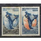 Fr Французские Южные и Антарктические территории 1956 Острова Крозе Золотоволосый пингвин Стандарт #2-3**