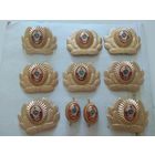 Кокарды милиции СССР