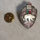 Нагрудный знак. 10 лет Сморгонскому пограничному отряду.