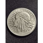 Польша. Ядвига. 10 злотых 1932 года. Коллекционное состояние.