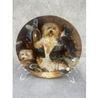 Декоративные тарелка VOHENSTRAUSS JOHANN SELTMANN Бавария Германия Удовольствие от плавания 19.5 см.1992г