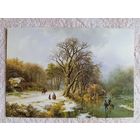 Куккук. Зимний пейзаж. Издание Нидерландов