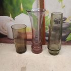 Вазы Неман стекло СССР .  3 шт. Редкие.