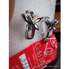 Серьги 925 новые с мистическим кварцем