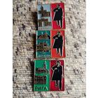 Значки. Ленин в ---