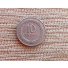 Werty71 Колумбия 10 сентаво 1968