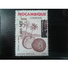 Мозамбик, 2000. Кокос, надпечатка