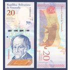 Венесуэла, 20 боливаров 2018 г., P-104, UNC