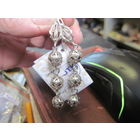 Серьги Кубачи 925 пробы.