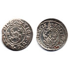 Шеляг 1621, Сигизмунд III Ваза, Рига. Остатки штемпельного блеска, коллекционное состояние, R