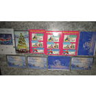 Открытки двойные чистые одним лотом.