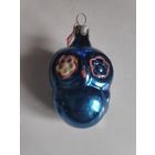 Елочная игрушка Сова. СССР.