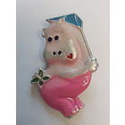 Брошь СССР,  значок ретро,клеймо МОЮ, металл,  4 см