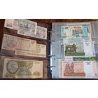 Альбом с коллекцией банкнот мира. Все лоты с 1 рубля!