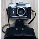 Фотоаппарат Зенит Е Рабочий с футляром кожаным
