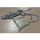 Брошь и колье Чехия времен СССР