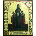 Святой Благоверный князь Феодор Смоленский и его сыновья Давид и Константин, XIX век