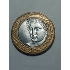 Бразилия 1 реал 2010 года .