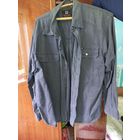 Рубашка джинсовая большая рр 54-56 спинка 80 рукав 60см.