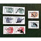 Марки с надпечатками 90-х, Камчатка, с 1 рубля без мин.