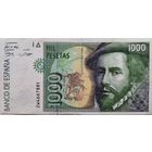 Испания 1000 Песет 1992 XF 827