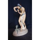 Статуэтка "Заклинательница змей", Royal Dux, Чехословакия, 1939-1945 гг