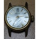 Позолоченные часы Slava. AU квадрат/20. СССР