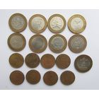 Все лоты с рубля.Памятные 10-рублевики,Россия