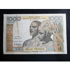 Берег Слоновой Кости 1000 франков 1961г P.103A (b) RR