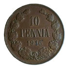 10 пенни 1916 года. XF.