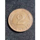 Германия 2 пфеннига 1985 F