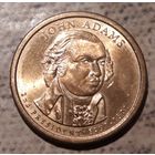 1 доллар 2007 D США 2- ой президент Джон Адамс