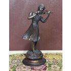 Металлическая фигура, Скрипачка, Европа, много лотов с рубля