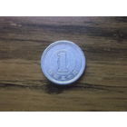 Япония 1 иена 1975