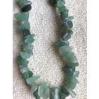Бусы из натурального камня. Нефрит