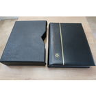 Альбом для марок (кляссер) Leuchtturm 336656 PREMIUM S LZS4/32K формат A4 64 страницы с шубером черного цвета