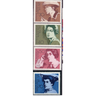 ФРГ Германия 1975 г. ЗНАМЕНИТЫЕ НЕМЕЦКИЕ ЖЕНЩИНЫ (II) - Michel 826-829 **MNH \\7