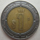 Мексика 1 песо 1996 г. (g)